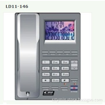 Calendar and real-time clock display basic phone